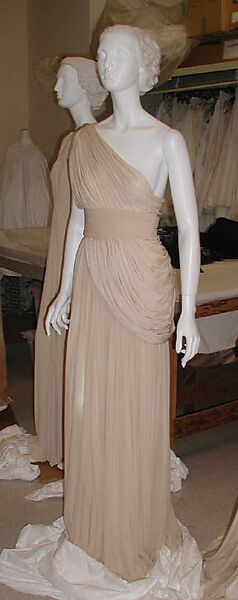 Evening ensemble, Madame Grès (Germaine Émilie Krebs) (French, Paris 1903–1993 Var region), silk, French