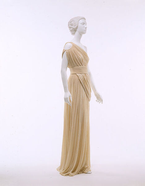 Evening ensemble, Madame Grès (Germaine Émilie Krebs) (French, Paris 1903–1993 Var region), silk, French