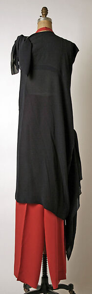 Evening ensemble, Madame Grès (Germaine Émilie Krebs) (French, Paris 1903–1993 Var region), silk, French
