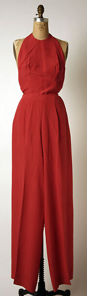 Evening ensemble, Madame Grès (Germaine Émilie Krebs) (French, Paris 1903–1993 Var region), silk, French
