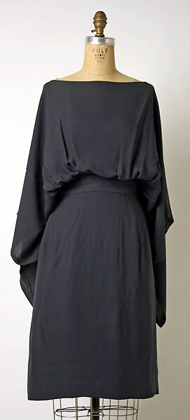 Ensemble, Madame Grès (Germaine Émilie Krebs) (French, Paris 1903–1993 Var region), silk, French 