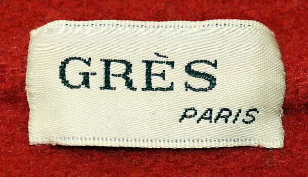 Coat, Madame Grès (Germaine Émilie Krebs) (French, Paris 1903–1993 Var region), wool, plastic, French