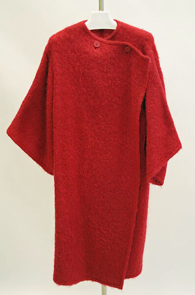 Coat, Madame Grès (Germaine Émilie Krebs) (French, Paris 1903–1993 Var region), wool, French 
