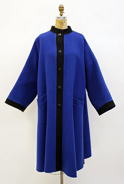 Coat, Madame Grès (Germaine Émilie Krebs) (French, Paris 1903–1993 Var region), wool, French 