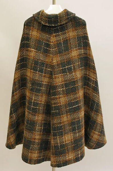 Cape, Madame Grès (Germaine Émilie Krebs) (French, Paris 1903–1993 Var region), wool, French