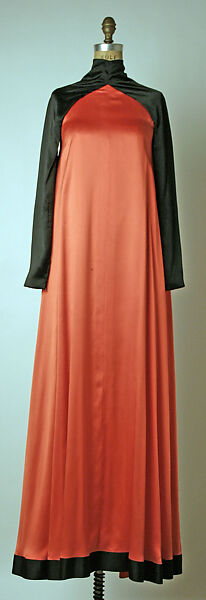 Evening dress, Pierre Cardin (French (born Italy), San Biagio di Callalta 1922–2020 Neuilly), silk, French 