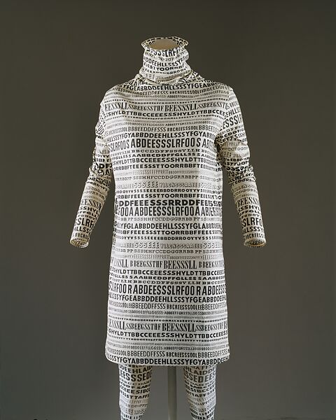 Ensemble, Rudi Gernreich (American (born Austria), Vienna 1922–1985 Los Angeles, California), synthetic fiber, American 