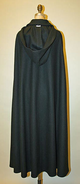 Cape, Calvin Klein, Inc. (American, founded 1968), wool, American