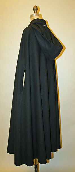 Cape, Calvin Klein, Inc. (American, founded 1968), wool, American