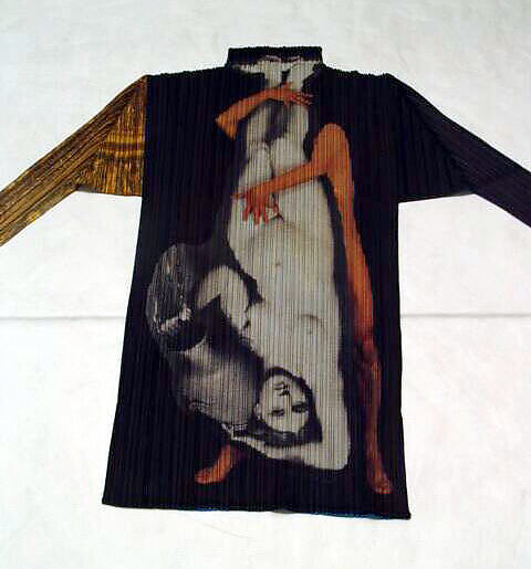 Shirt, Issey Miyake (Japanese, 1938–2022), Polyester, Japanese