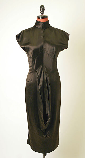 Cocktail dress, Charles James (American, born Great Britain, 1906–1978), silk, American