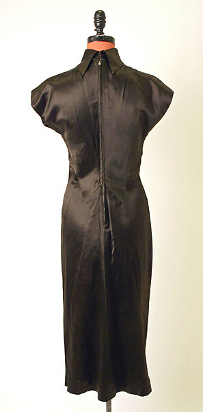 Cocktail dress, Charles James (American, born Great Britain, 1906–1978), silk, American
