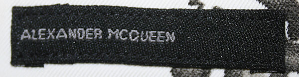 Suit, Alexander McQueen (British, founded 1992), synthetic fiber, cotton, British