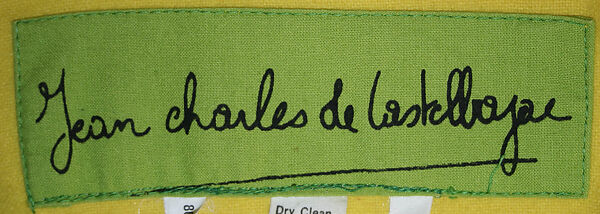 Jacket, Jean-Charles de Castelbajac (French, born Casablanca, Morocco, 1949), cotton, wool, synthetic fiber, French