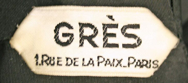 Evening dress, Madame Grès (Germaine Émilie Krebs) (French, Paris 1903–1993 Var region), silk, French