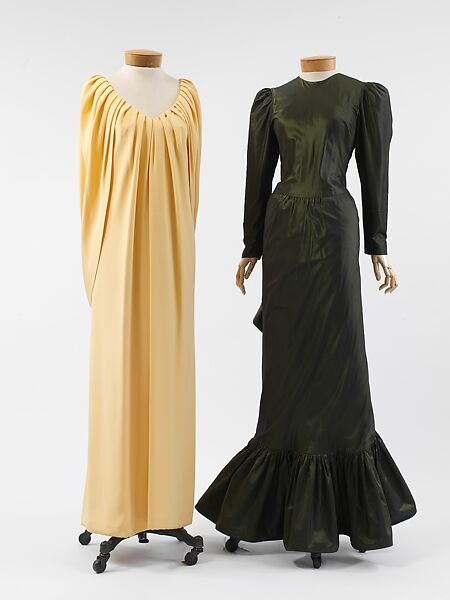 Evening dress, Oscar de la Renta, LLC. (American, founded 1965), silk, American