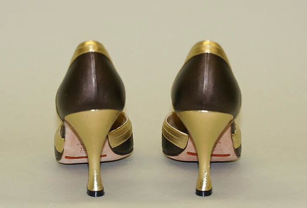 Pumps, Manolo Blahnik (British, born Spain, 1942), leather, British