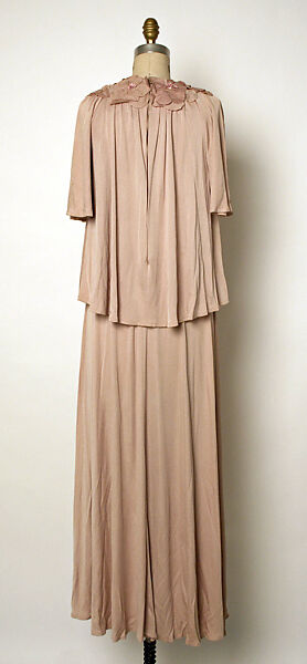 Evening dress, Scott Barrie (American, 1946–1993), rayon, American 
