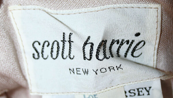 Evening dress, Scott Barrie (American, 1946–1993), rayon, American