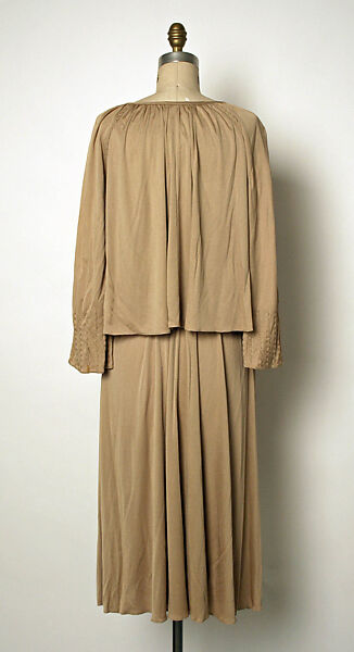 Cocktail ensemble, Scott Barrie (American, 1946–1993), rayon, American