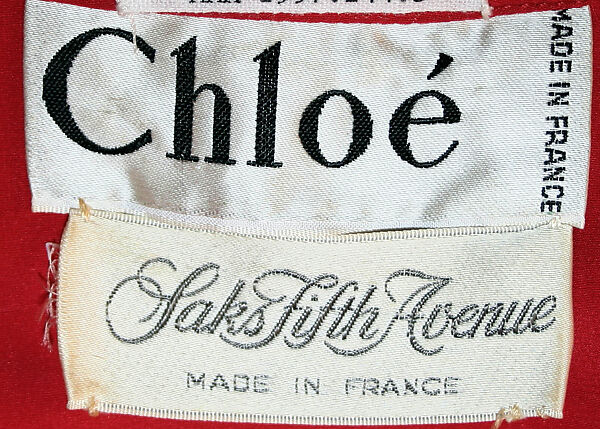 Dress, Chloé (French, founded 1952), silk, French