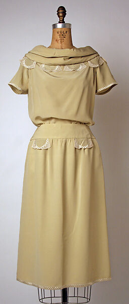 Ensemble, Chloé (French, founded 1952), silk, French 
