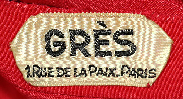 Evening dress, Madame Grès (Germaine Émilie Krebs) (French, Paris 1903–1993 Var region), silk, French