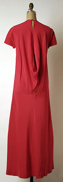 Evening dress, Madame Grès (Germaine Émilie Krebs) (French, Paris 1903–1993 Var region), silk, French