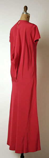 Evening dress, Madame Grès (Germaine Émilie Krebs) (French, Paris 1903–1993 Var region), silk, French