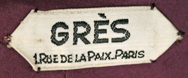 Evening dress, Madame Grès (Germaine Émilie Krebs) (French, Paris 1903–1993 Var region), silk, French