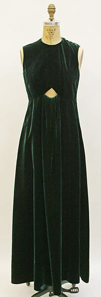 Evening dress, Madame Grès (Germaine Émilie Krebs) (French, Paris 1903–1993 Var region), silk, French 