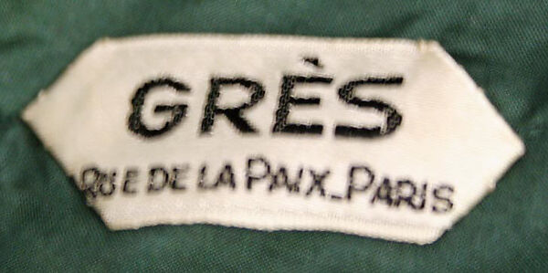 Evening dress, Madame Grès (Germaine Émilie Krebs) (French, Paris 1903–1993 Var region), silk, French