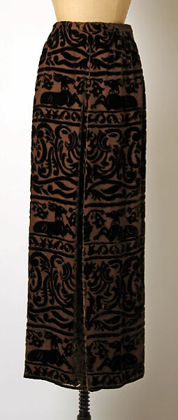 Evening suit, Giorgio Armani (Italian, founded 1974), silk, synthetic fiber, Italian