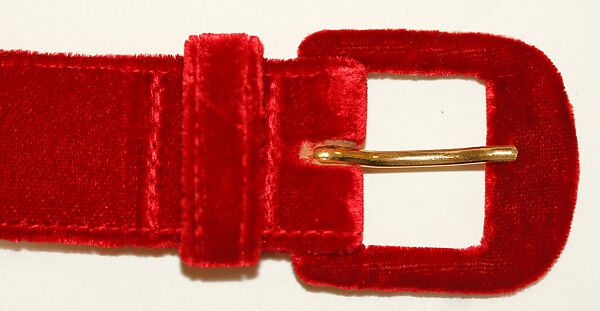 Belt, James Galanos (American, Philadelphia, Pennsylvania, 1924–2016 West Hollywood, California), silk, leather, American