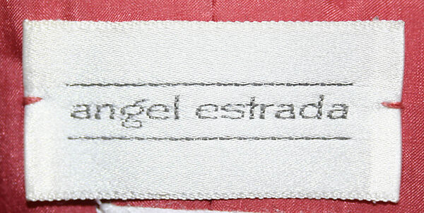 Suit, Angel Estrada (American, 1958–1989), silk, American