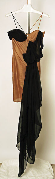 Dress, Angel Estrada (American, 1958–1989), silk, American 