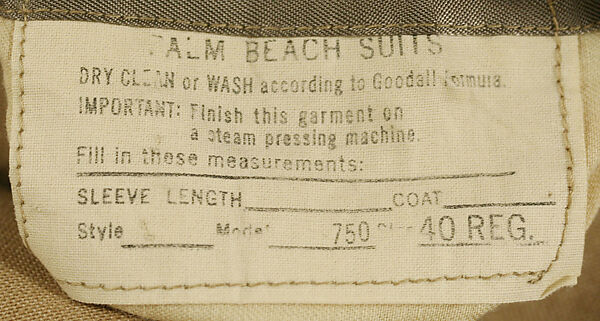 Military uniform, [no medium available], American