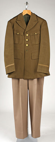 Military uniform, [no medium available], American 