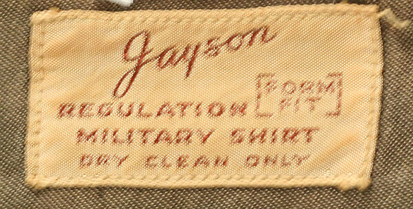Military uniform, [no medium available], American