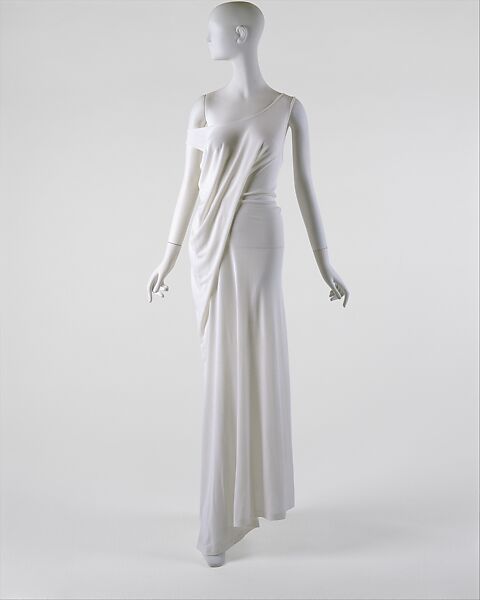 ann demeulemeester silk dress Ann Demeulemeester