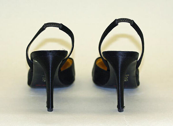 Evening ensemble, Donna Karan New York (American, founded 1985), (a) silk; (b) metal; (c, d) silk, leather, American