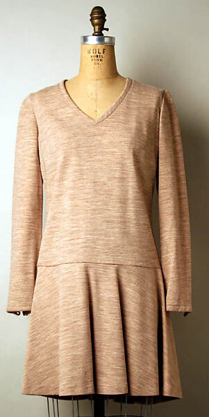 Dress, Mary Quant (British, London 1936–2023 Surrey), wool, British 
