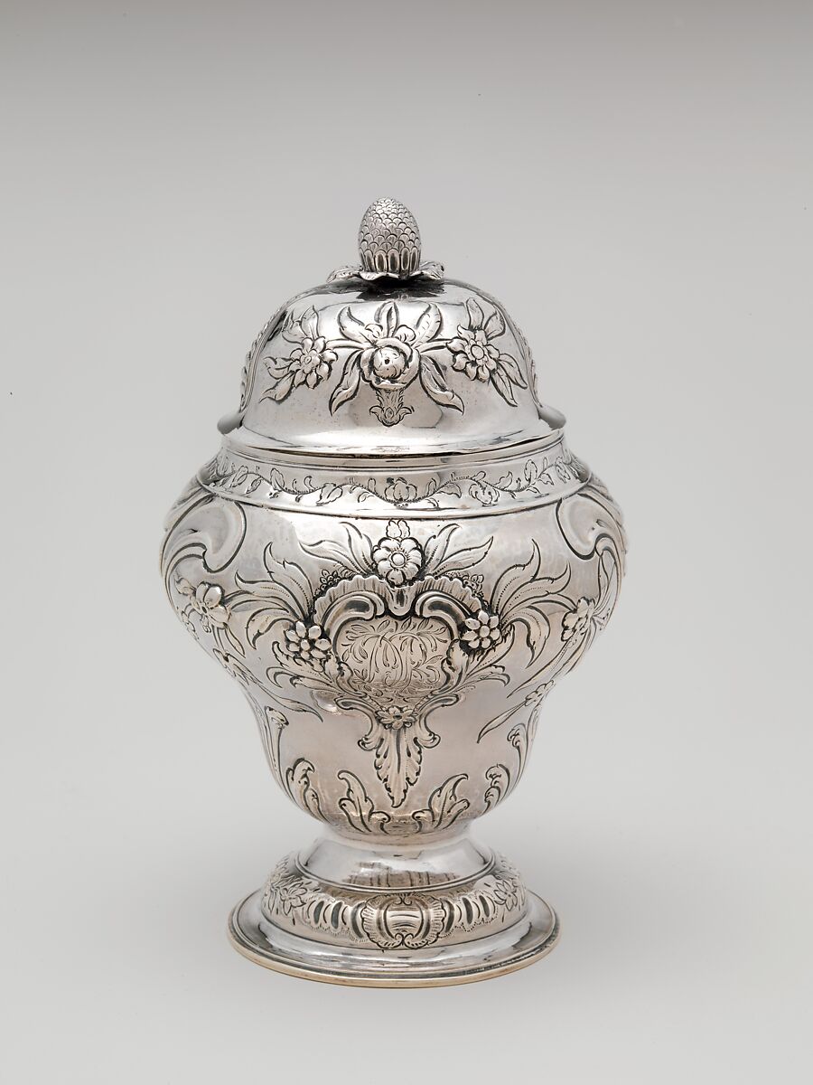 Sugar bowl, Myer Myers (1723–1795), Silver, American 