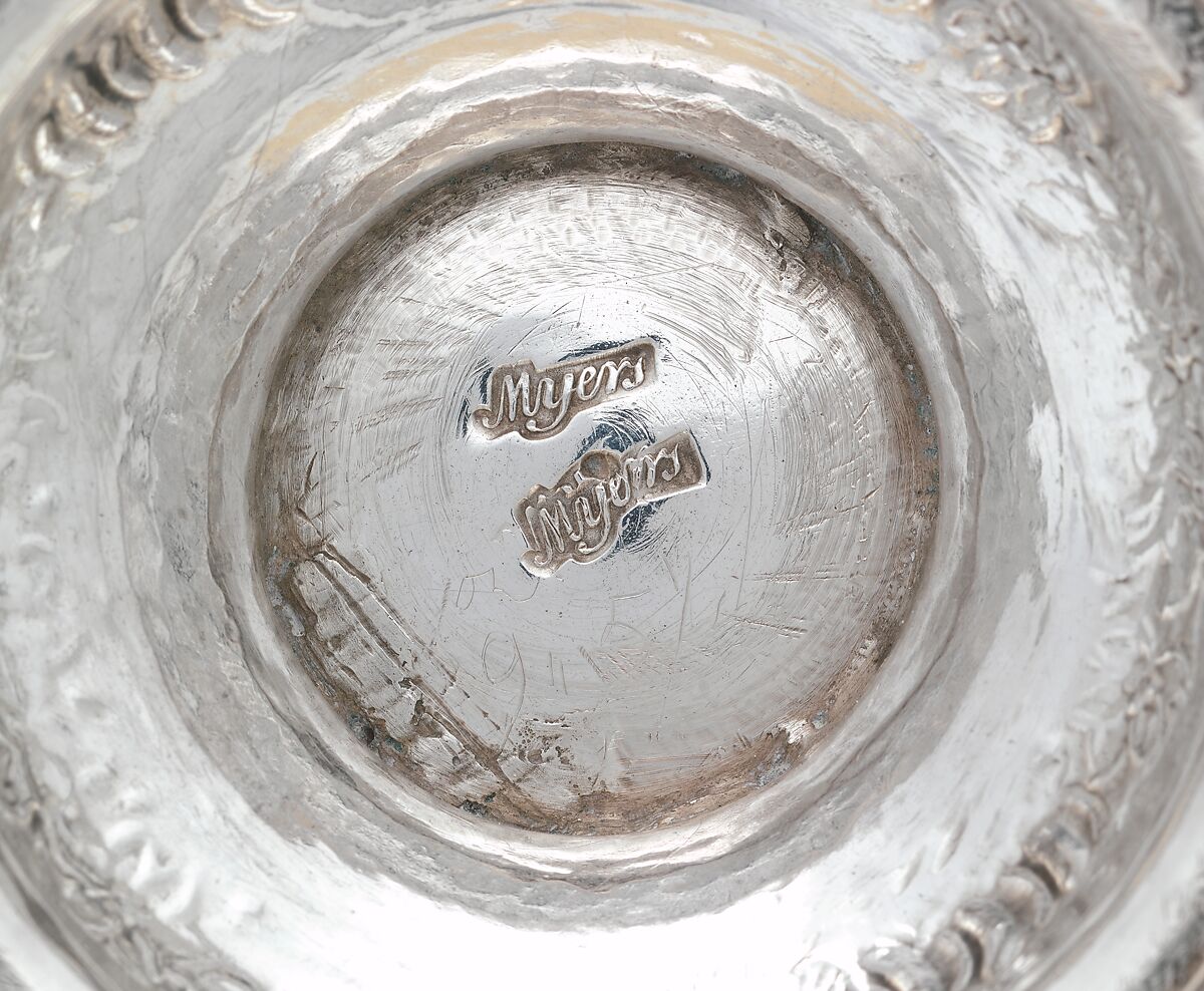 Sugar bowl, Myer Myers (1723–1795), Silver, American