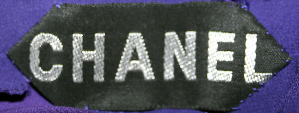 Evening dress, House of Chanel (French, founded 1910), silk, metal, French