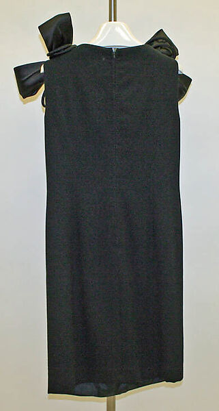 Dress, André Laug (Italian, born France, 1931–1984), wool, silk, Italian