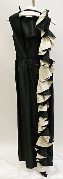 Evening dress, Madame Grès (Germaine Émilie Krebs) (French, Paris 1903–1993 Var region), silk, French
