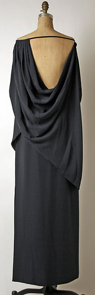 Evening ensemble, Madame Grès (Germaine Émilie Krebs) (French, Paris 1903–1993 Var region), silk, French