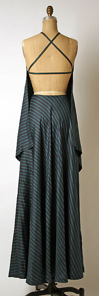 Evening ensemble, Madame Grès (Germaine Émilie Krebs) (French, Paris 1903–1993 Var region), silk, French