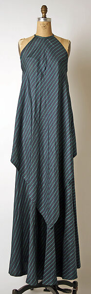 Evening ensemble, Madame Grès (Germaine Émilie Krebs) (French, Paris 1903–1993 Var region), silk, French